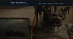 Desktop Screenshot of modernmetal.ca
